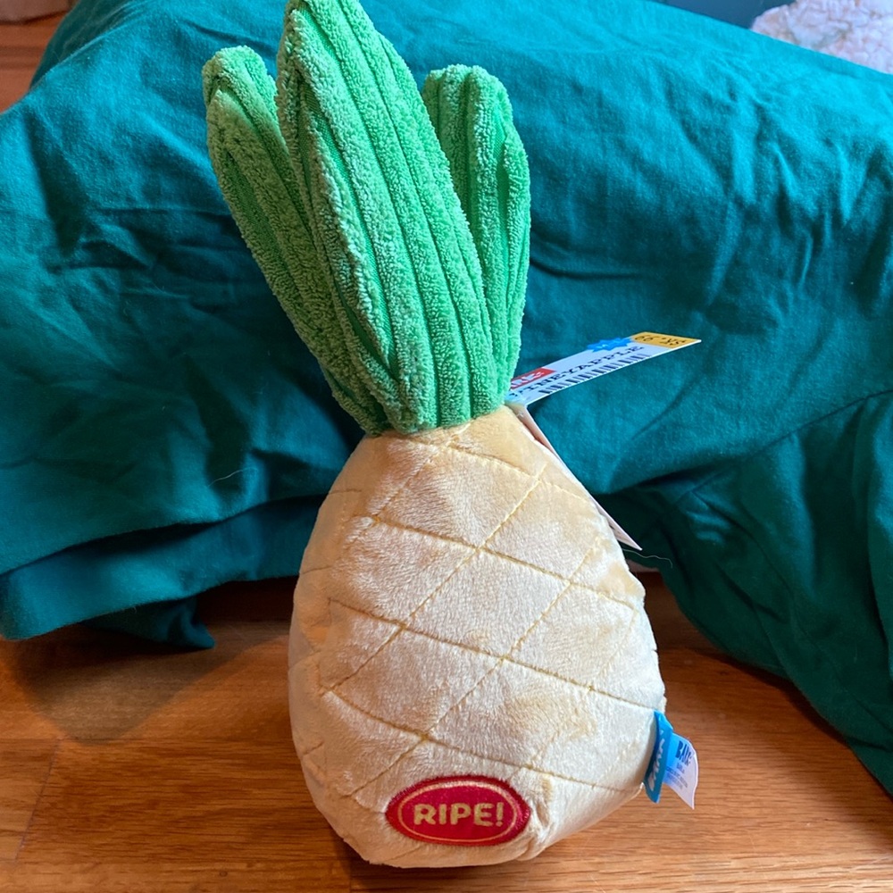 NWT Barkbox Pineyapple dog toy